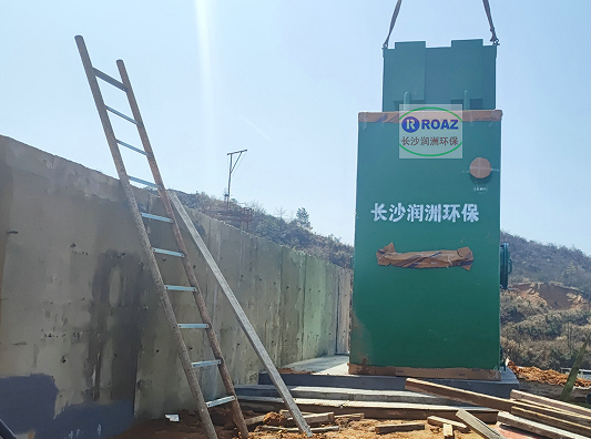 200噸一體化凈水設(shè)備投入使用；